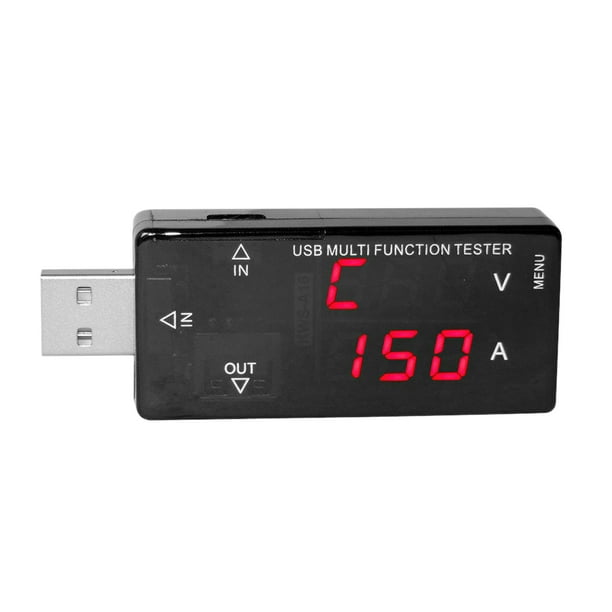 USB LCD Detector Voltmeter Ammeter Power Capacity Battery Current Meter  ha 